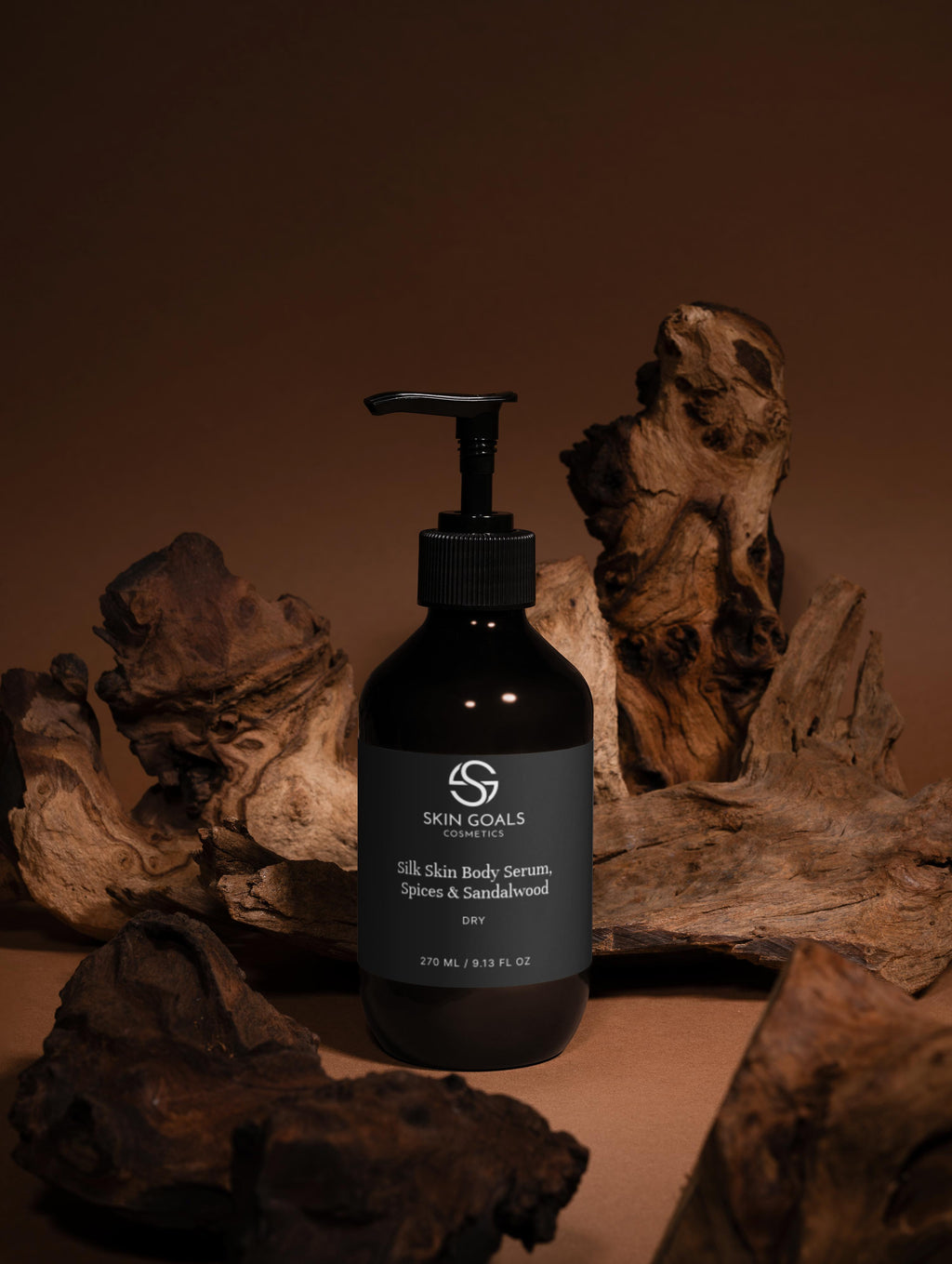 Silk Skin Body Serum, Spices & Sandalwood